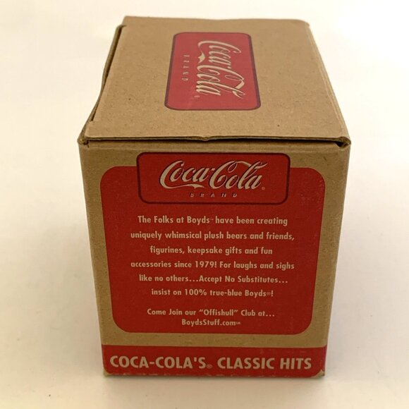 Coca-Cola Boyds Bears Figurine Classic Hits Jukebox 1st Edition Trinket Box Vtg - Picture 11 of 14
